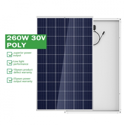 Hot Sale Type 260w Poly Solar Panel