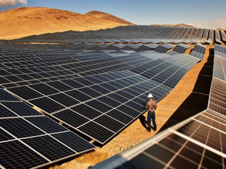 Projekt solarny o mocy 61 MW dostarczający energię do centrum danych Apple w Nevadzie